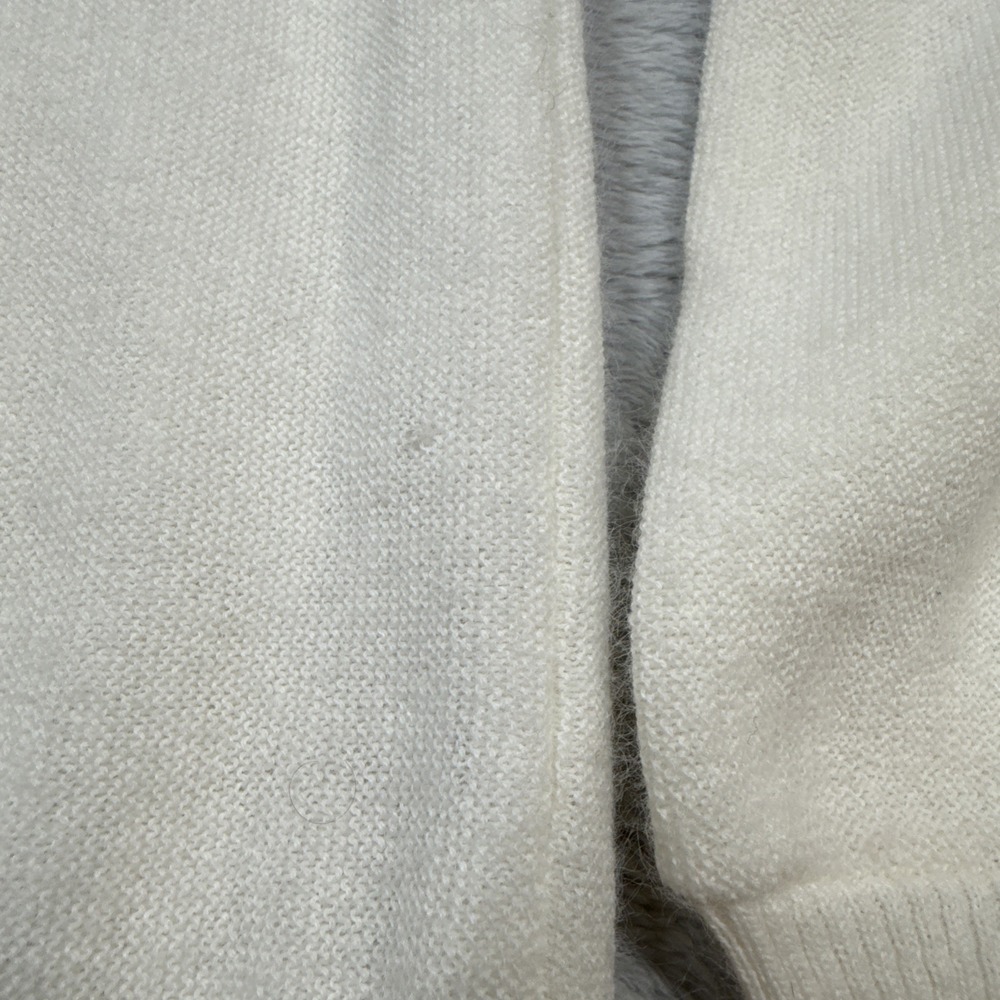 Vintage Arnold Palmer Signature Collection Cardigan Sweater Mens Large Ivory USA - Picture 13 of 15